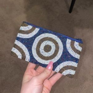 Beaded wristlet/wallet